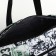 Sports bag with lightning, 2 pockets, long belt, white/green color