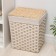 Storage basket wicker share "Coos", 39 × 30 × 47 cm