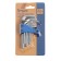 A set of keys of hexagonal tundra, CRV, 1.5 - 10 mm, 9 pcs.