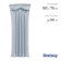 Swimming mattress, 183 x 76 cm, color mix, 44013 Bestway