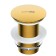 Bottom valve for the Wasserkraft A247 sink, without overflow, brass, gold