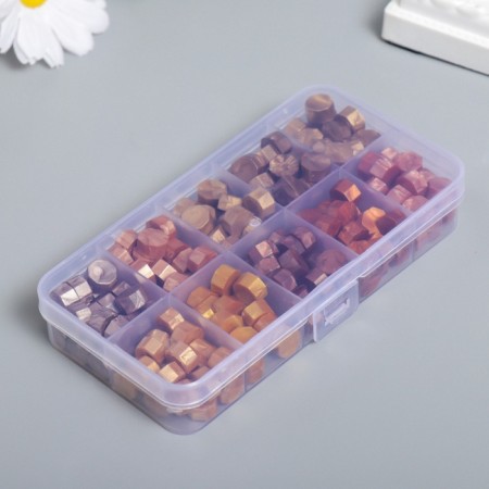 Surgus set "All shades of gold" 10 colors 12.7x6.5x2 cm-5