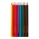 Pencils of 12 colors "Kalyak-Malyak", hexagonal, plastic case