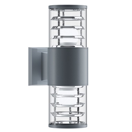 Bra Outdoor O576WL-02GR, 2x60W, 16.5x10.8x32 cm, E27, gray color-4