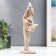 Souvenir Polystone "Lovers - A hug" Sand with silver 27x10.5x7 cm