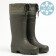 Male boots with insulation, olive color, size 41