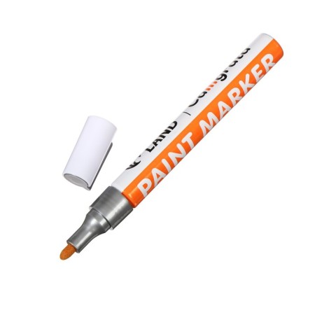 Marker-painting (varnish) Tip of bullet-shaped 4 mm, silver (price per pcs)-1