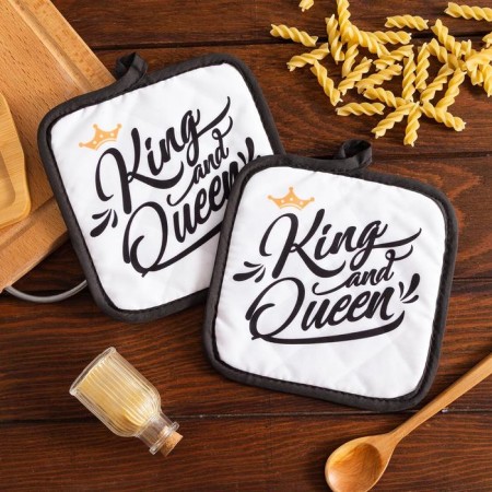 Kitchen set of Queen shares, a severity of 17*17 cm - 2 pcs, 100% p/e