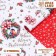 Paper packaging glossy bilateral "wreaths", 70 x 100 cm