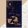 Tensor Ethel towel "Zodiac Signs: Pisces" Violet, 67x130 cm, 100% cotton, 420g/m2