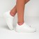 Women's socks glass minku pink/green color, size 36-37 (23 cm)
