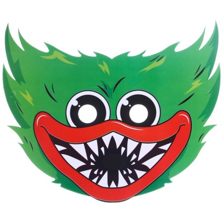 Set of carnival masks, 4 pieces, monsters-5