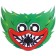 Set of carnival masks, 4 pieces, monsters