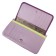 A button wallet, department for bills/maps (8)/coins, lilac color 17x9.5x1.7cm