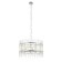 Suspension chandelier SIA 8xe14 40w, size 60x60x46-150 cm, color chromium