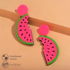 Earrings plastic 