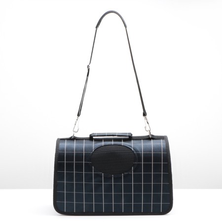 Bag - Animal Carriage "Cell", black, size S, 37 x 20x 24 cm-1
