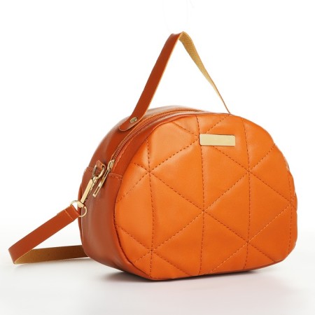 Bag Cross-Bodi with a zipper, the color is red-2