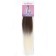 SIM-BRAIDS Kanecalon Two-color, corrugated, 65 cm, 90 grams, greasy/white color (#FR-14)