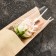 Package-cone for flowers, "love", craft, 14x40 cm