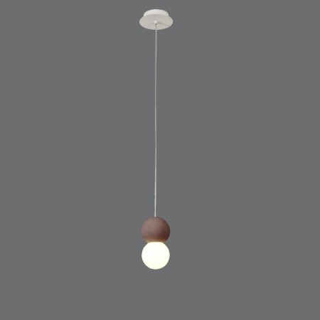 Suspended chandelier Mantra Galaxia, E27, 1x20W, 210 mm, white color-1