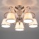 Tessa chandelier, 5x40W E14, color chrome