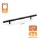 REAL-REALING Square CAPPIO, m/o 224, length 350 mm, color black