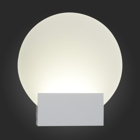 Wall lamp ST LUCE. SL580.011.01. 1x6 W, LED, 4000K, 16x17.5 cm, white color-4