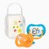 Nipple - anatomical dummy "for a boy" +6 months, 2 pcs. + container