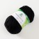 Yarn "soft cotton" 70% cotton, 30% nylon 220m/100g (003 black)