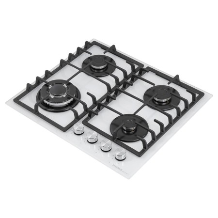 Honel Homsar HGG646WH, gas, 4 burners, white-6