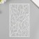 Stencil background plastic "Listopad" 12x20 cm