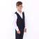 School vest for a boy, dark blue, height 152 (38/m)
