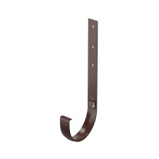 Metal gutter bracket Döcke Standard, brown, 120mm * 300mm.