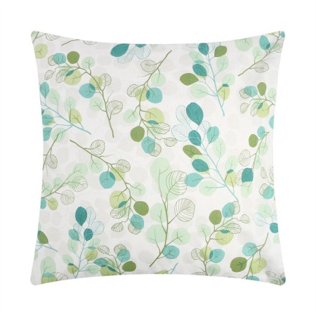 Pillowcase saving and I "eucalypt" color green, 70x70 cm 100% cotton, calico, 120 g/m2