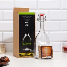 Set for cooking Becherovka, a bottle of 1 liter, a set of seasonings