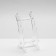 Handle stand, 6.5 × 7 × 14.5 cm, 2 mm plexiglass, transparent color