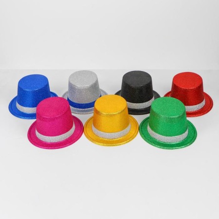 Carnival hat "Enchanting cylinder", Mix color-3