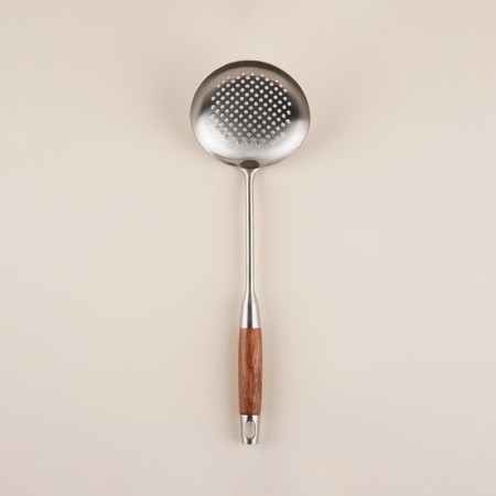 Schumovka made of stainless steel Slhome "Rustik", 39 × 12.5 cm, silver color-4
