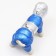 Kombinozon "Blik" with a weight, size 16 (DS 36 cm, og 46 cm, Osh 35 cm), silver-blue