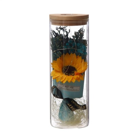 Nightnik Sobe "Bouquet with Yellow Flower" LED from batteries LR1130 8x8x23 cm Risalux-7