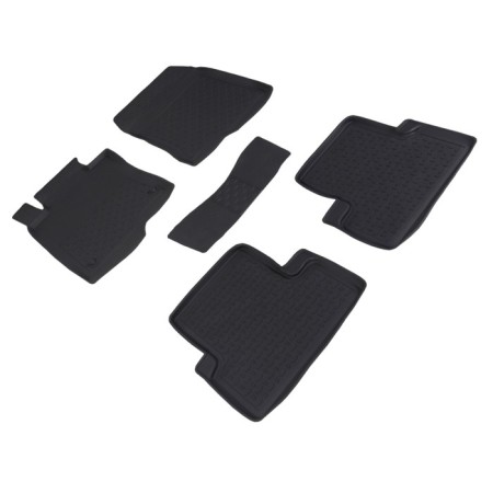 Rubber rugs with high side for Honda Accordvii, 2008-2012