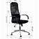 Armchair for the head of Brabix Pilot EX-610 CH Premium, chrome, fabric-plot, black