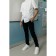 Surchachka upper for ISEE boys, height 158-164 cm, white color