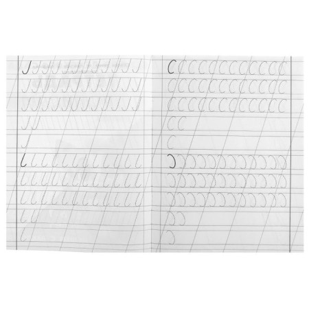 A notebook for a kindergarten with prescriptions "write with an inclination"-1