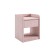 Bedside room amanda-2 415x385x515 pale pink (velor)