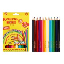 Pencils of 18 flowers 