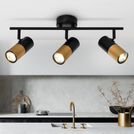 Lamp wall-flowing spot RIVOLI BELLADONNA 3XGU10 15 watts turning-2