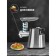 Meat grinder JVC JK-MG090, 1800 W, 2 kg/min, reverse, 2 grilles