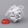 Set of jewelry plastic D-3.5 cm, 10 pcs "Sanda" silver